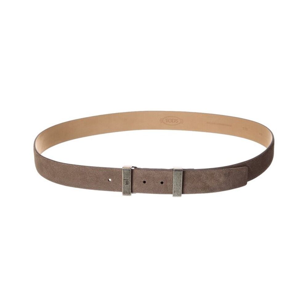 Tod’S Suede Belt, Beige